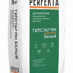 Штукатурка гипсовая Perfekta Гипстар МН Белая