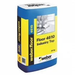 Износостойкий промышленный наливной пол weber.floor 4610 Industry Top