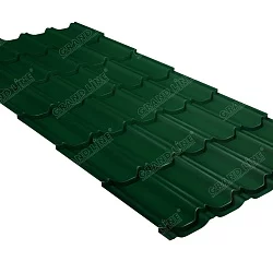 Металлочерепица квинта 0,5 Q RAL 6005