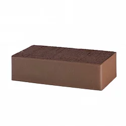 Кирпич 250x120x65 коричневый Lode