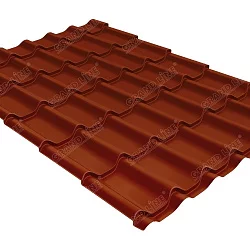 Металлочерепица классик 0,5 Q RAL 8004
