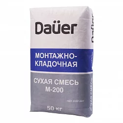 Сухая смесь М 200 Монтажно-кладочная Dauer