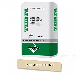 Кладочная смесь цементная Terta Тертамакс М кремово-жёлтый