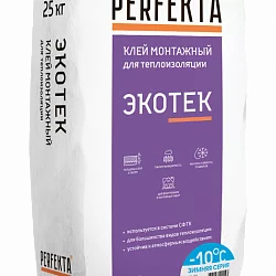 Клей монтажный для теплоизоляции Экотек Зимняя серия