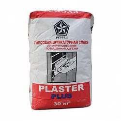 Штукатурка Plaster Plus для ручного нанесения Русеан