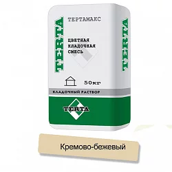 Кладочная смесь цементная Terta Тертамикс кремово-бежевый