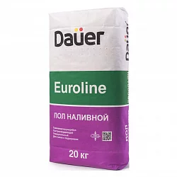 Наливной пол быстротвердеющий EUROLINE Dauer