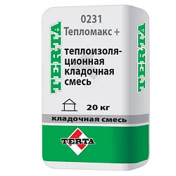 Кладочная смесь цементная Terta Тепломакс Плюс