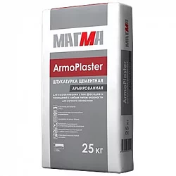 Цементная штукатурка МАГМА «ArmoPlaster»