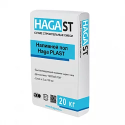 Универсальный быстротвердеющий наливной пол HAGA ST HAGA PLAST/40
