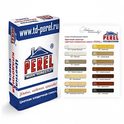 Цветная кладочная смесь Perel NL красная